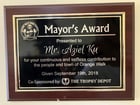 Aziel Ku Mayors Award